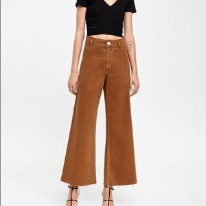 Zara Premium Marine Straight Leg Jeans